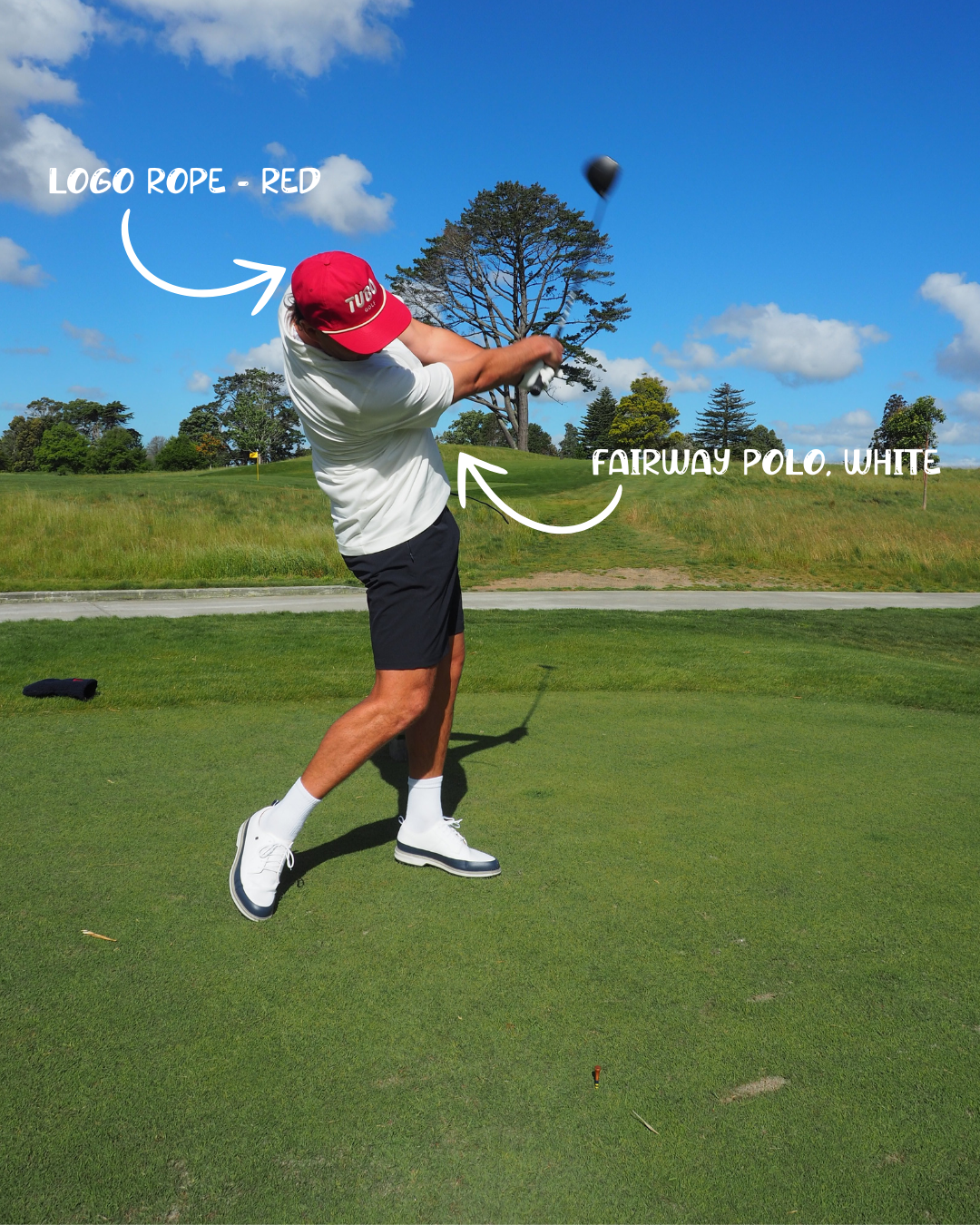 Fairway Polo + Logo Rope Bundle
