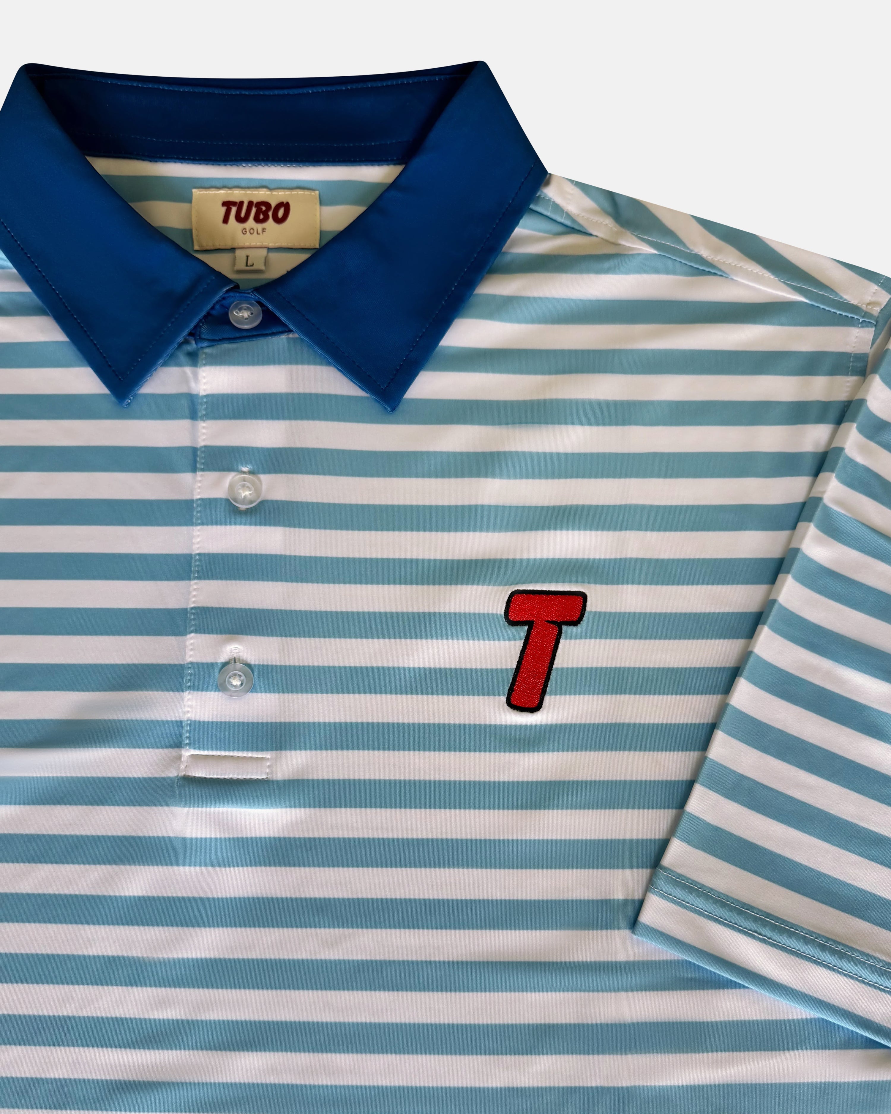 Performance Stripe Polo